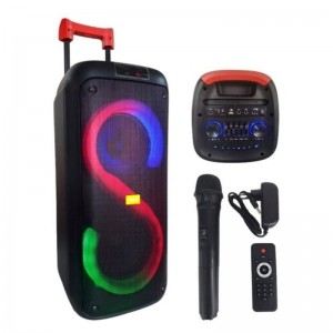 ΦΟΡΗΤΟ ΗΧΕΙΟ BLUETOOTH SUBWOOFER ΜΕ ΜΙΚΡΟΦΩΝΟ 2 x 40W DR-8831