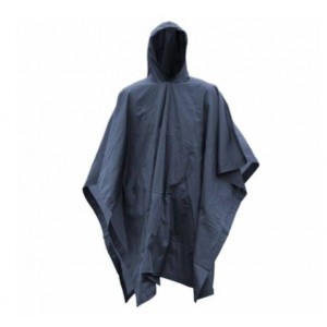 Αδιάβροχο Μάυρο Poncho Gear Oem