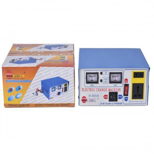 SI-500VA Solar 500 WATTS AC Inverter 12V-220V