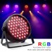 Par Light 60 LED Flat Slim RGB Stage Wash Lights 180W