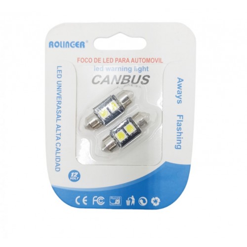 LED ΨΕΙΡΕΣ ΑΥΤΟΚΙΝΗΤΟΥ 12V CANBUS DA10-31-2SMD