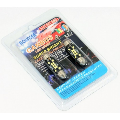 LED ΨΕΙΡΕΣ ΑΥΤΟΚΙΝΗΤΟΥ 12V/CANBUS SJ-10-2016-39MM