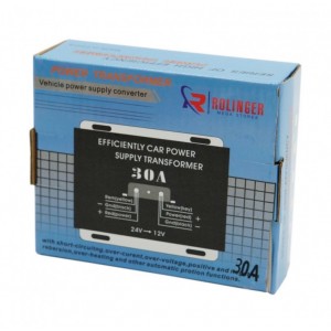 ΜΕΤΑΣΧΗΜΑΤΙΣΤΗΣ ΑΥΤΟΚΙΝΗΤΟΥ 30A/24V ΣΕ 12V AU-00821