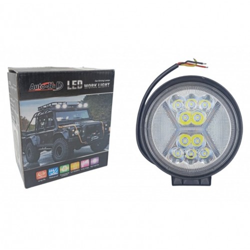 LED ΠΡΟΒΟΛΕΑΣ ΣΤΡΟΓΓΥΛΟΣ 27W TY-90582