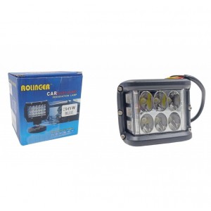 LED ΠΡΟΒΟΛΑΚΙ 36W ΛΕΥΚΟ/ΜΠΛΕ VOL-S3018F4