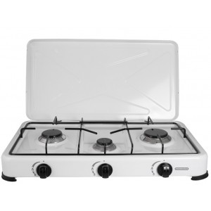 Termomax TX3 Επιτραπέζια Εστία Υγραερίου Τριπλή Λευκή