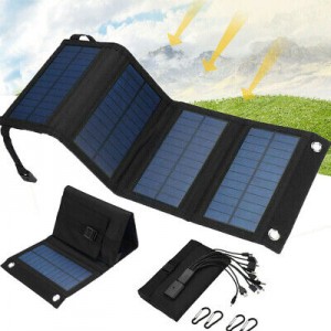 Ηλιακό Φορητό Αναδιπλούμενο Φωτοβολταϊκό Πάνελ 100W