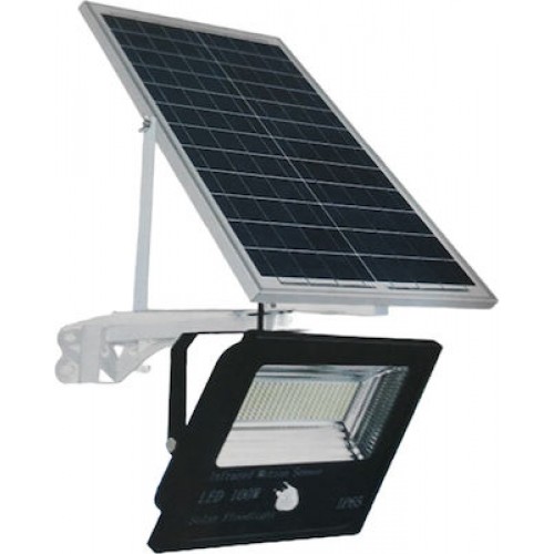 ΣΕΤ ΦΩΤΟΒΟΛΤΑΪΚΟ ΠΡΟΒΟΛΕΑΣ 100W ΜΕ ΑΙΣΘΗΤΗΡΑ ΚΙΝΗΣΗΣ