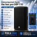 Eπαγγελματικό Ενεργό ηχείο DSP 115  1400W / 350RMS LIVE-DJ PARTY