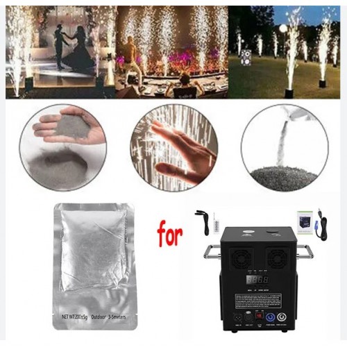 Composite Ti Titanium Cold Pyro Powder For Cold Spark Machine 200g