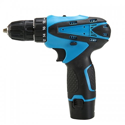 Ισχυρός Επαναφορτιζόμενος Βιδολόγος 12V Τσαντάκι 2 Μπαταρίες