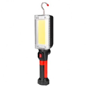 Φωτιστικό LED εργασίας Ισχυρό φορητό φανάρι με μαγνήτη με γάντζο φανάρι κάμπινγκ COB Επαναφορτιζόμενη USB