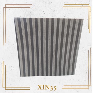 Ηχοαπορροφητικό Αφρώδες Αυτοκόλλητα πάνελ ανάγλυφο ξύλου 67x67cm XIN35