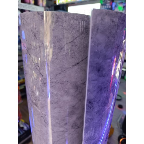 Ταπετσαρίες Αυτοκόλλητες Ρολό με εφέ Γκρι Μαρμάρου (60cm x 3m)