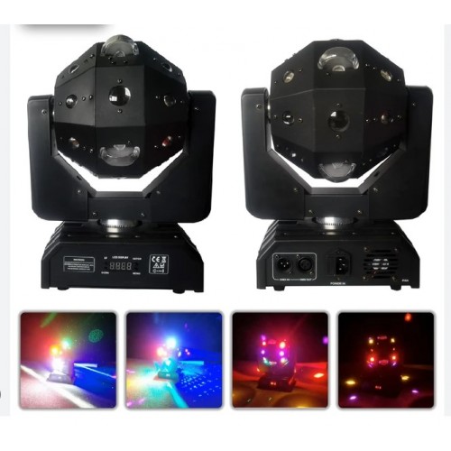 Ρομποτικό FOOTBALL PROJECTOR Spot 24x3W RGBW LED Laser-Strobe 100W
