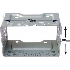 Μεταλλική βάση στήριξης universal για 2 din