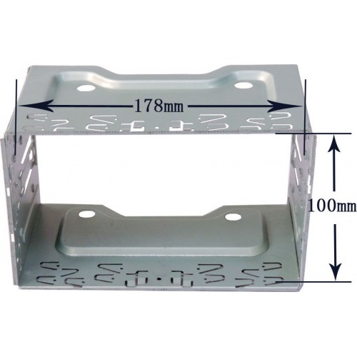Μεταλλική βάση στήριξης universal για 2 din
