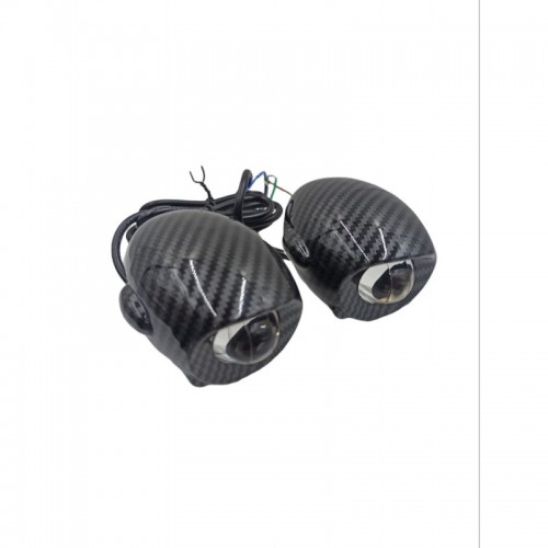 ΠΡΟΒΟΛΑΚΙΑ ZEYΓΑΡΙ LED ΓΙΑ ΜΗΧΑΝΕΣ CARBON 30w 12V-85V