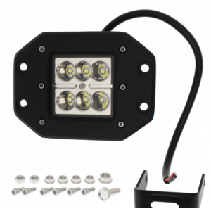 Προβολάκια αυτοκινήτου Διασποράς LED 18 Watt 6000K Ψυχρό Λευκό VOL-S3018