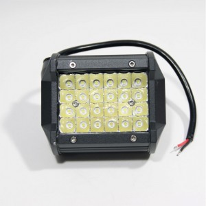 ΠΡΟΒΟΛΕΑΣ LED ΚΑΤΕΥΘΥΝΟΜΕΝΟΣ 72W ΑΔΙΑΒΡΟΧΟΣ 36LED 