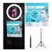 Φωτιστικό δακτυλίδι LED RING LING 12"  028A 30cm - Βάση Τρίποδας 12W