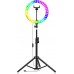 RGB LED 8" Ring Light Φωτογραφία-βίντεο Tik Tok QA-RG35 20.5cm