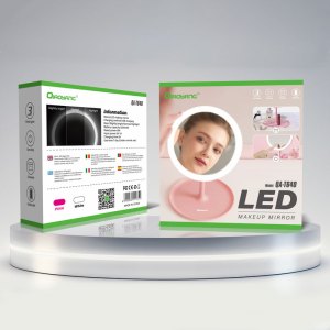 ΦΟΡΗΤΟΣ USB ΚΑΘΡΕΦΤΗΣ LED MAKEUP MIRROR QA-T640 QIAOYANG 