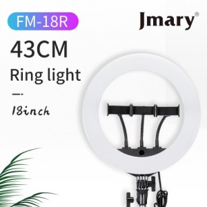 Ring Light Jmary FM-18R 45.7cm με Βάση για Κινητό