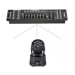 djPACKET ROBOT 7x10W & DMX512 για εκδηλώσεις-club-dj party