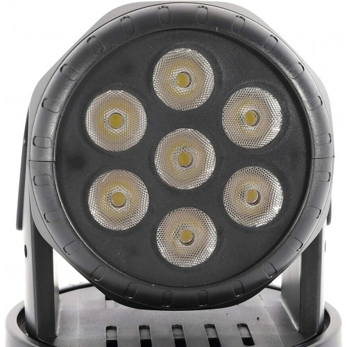 Ρομποτικές κεφαλές LED RGBW DMX 7x10W Εκδηλώσεις-Dj Party 70W
