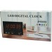 Ηλεκτρονικό ψηφιακό ρολόι LED 40x25 Θερμόμετρο-Ξυπνητήρι JH-3222