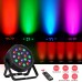 LED RGB DJ 18 Par Φώτα σκηνής Aσύρματο χειριστήριο-dmx σύνδεση