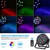 LED RGB DJ 18 Par Φώτα σκηνής Aσύρματο χειριστήριο-dmx σύνδεση