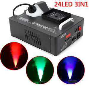 Mηχανή Καπνού 1500W DF-FIY 24x3W RGB LED DMX512 