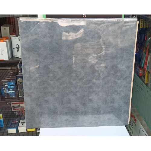 PAT13 Αυτοκόλλητη ταπετσαρία Δαπέδου Γκρι Aδιάβροχη 60x60