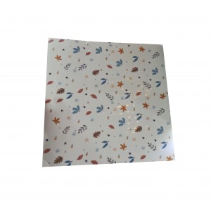 Λουλουδάτο σχέδιο παιδικής ταπετσαρίας τοίχου Αυτοκόλλητη 60x60cm