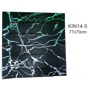 Αφρώδες ταπετσαρία τοίχου 70x70cm Αυτοκόλλητη Αδιάβροχη KIN14-5