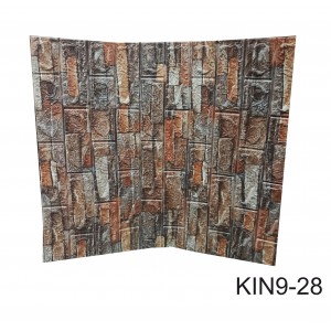 Ταπετσαρία τοίχου 77x70cm Αυτοκόλλητη Αδιάβροχη Πέτρας KIN9-28