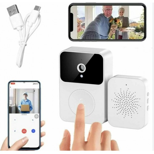 Ασύρματο Κουδούνι Πόρτας με Κάμερα και WiFi Visualizable Smart Doorbell X9
