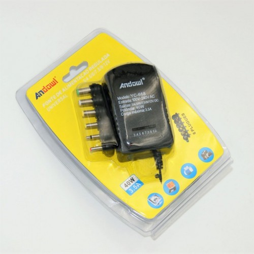 ΤΡΟΦΟΔΟΤΙΚΟ 3.5A 12V 40W ANDOWL YC-668