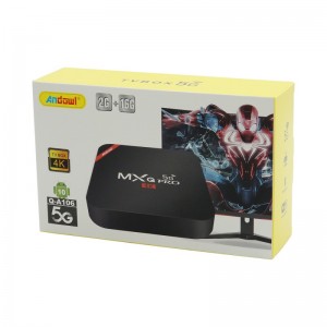 TV Box Q-A106 4K UHD WiFi USB 2.0 2GB RAM-16GB Android 10.0