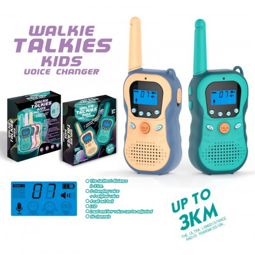 Walkie Talkies για παιδιά με 16 κανάλια - 3 χιλιόμετρα εμβέλεια