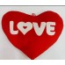 Λούτρινη καρδούλα LOVE Μεγάλη Αγίου Βαλεντίνου 40x40cm