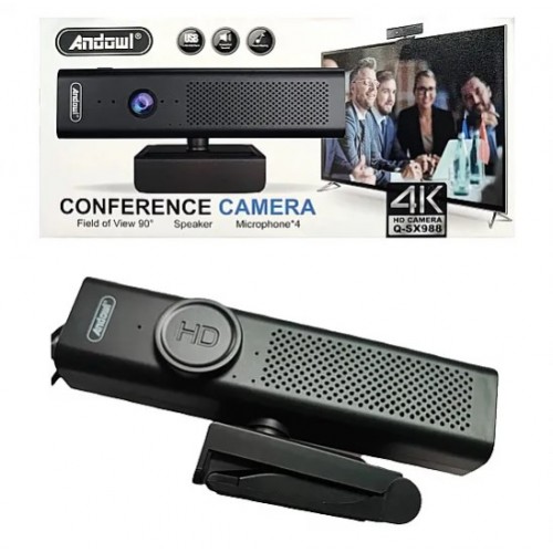 Ultra HD Web Conference Camera 4K/30fps Μικρόφωνο Q-SX988 Μαύρη