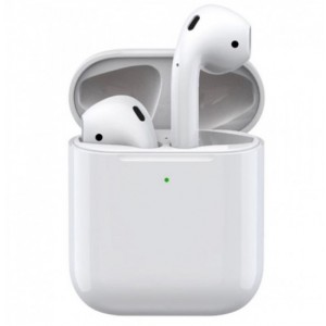 Ασύρματα Ακουστικά Bluetooth με Βάση Φόρτισης και Μικρόφωνο TWS20 Λευκό
