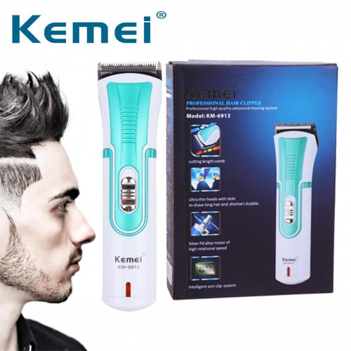 Kemei Επαναφορτιζόμενη Κουρευτική Μηχανή KM-6913 Kemei Επαναφορτιζόμενη Κουρευτική Μηχανή KM-6913