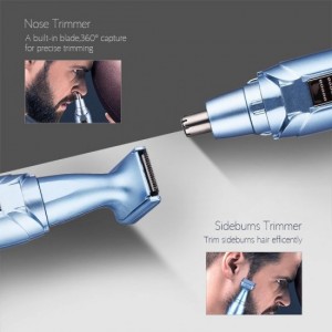 Ξυριστική μηχανή επαναφορτιζόμενη Trimmer Αυτιών-Φρυδιών-Μύτης Kemei KM-199