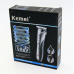 3 ΣΕ 1 Κουρευτική - Ξυριστική Μηχανή Kemei Km-1407