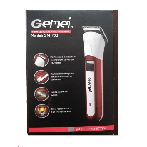 Επαγγελματικό επαναφορτιζόμενο ηλεκτρικό τρίμερ GM-702