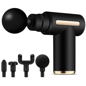 Mini Massage Gun Συσκευή Μασάζ για το Σώμα με 4 Κεφαλές  JY-311